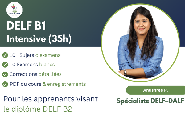 DELF B1 Anushree