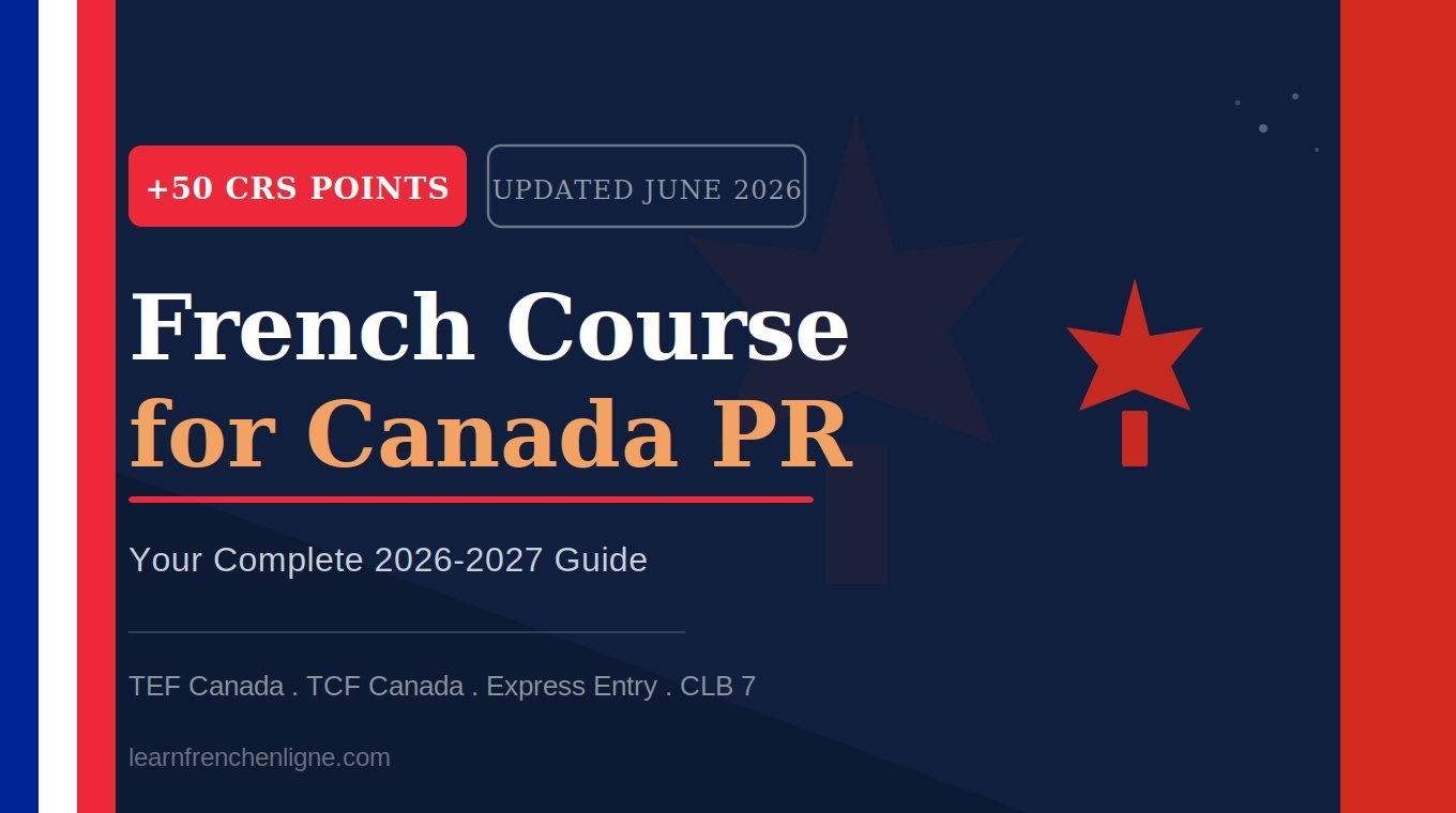 French Course for Canada PR:Your Complete 2026–2027 Guide