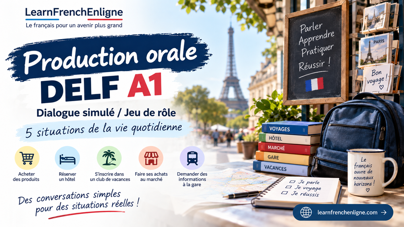 DELF A1 · PRODUCTION ORALE