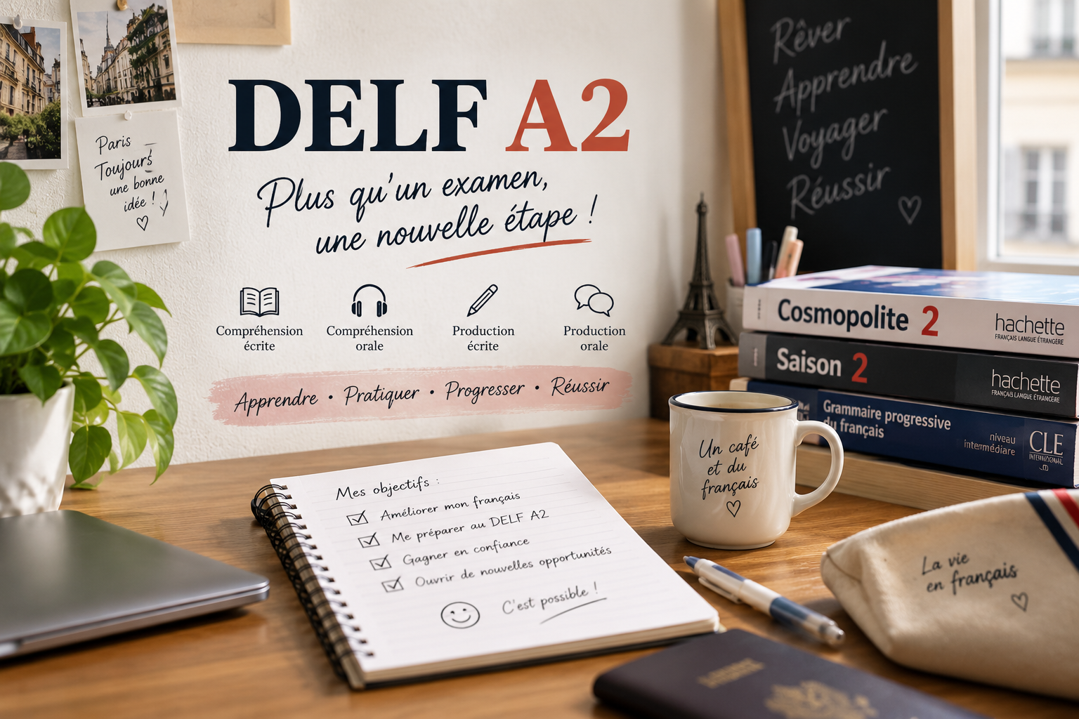 DELF A2 · PRODUCTION ÉCRITE-