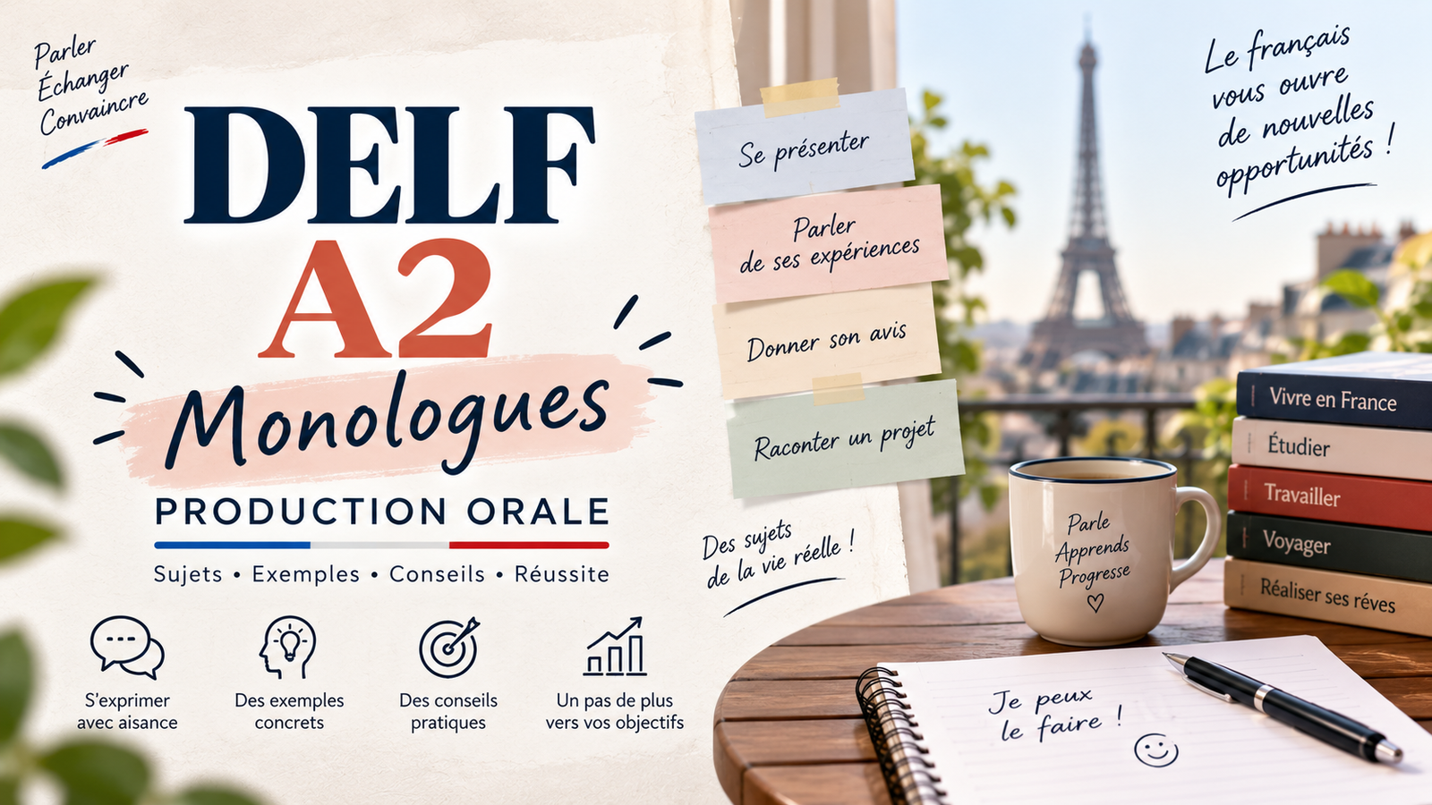 DELF A2 · ÉPREUVE ORALE