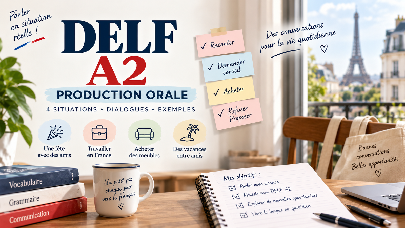 DELF A2 · PRODUCTION ORALE